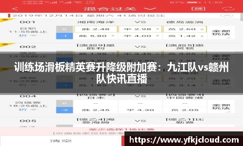 训练场滑板精英赛升降级附加赛：九江队vs赣州队快讯直播